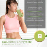 Uniqo Matcha theepoeder 200 g in hervulbare ecologische verpakking