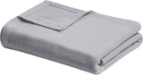Madison Park Freshspun Wicker Twin grijze katoenen dekenbedden en dekbedden Madison Park Grey Full/Queen