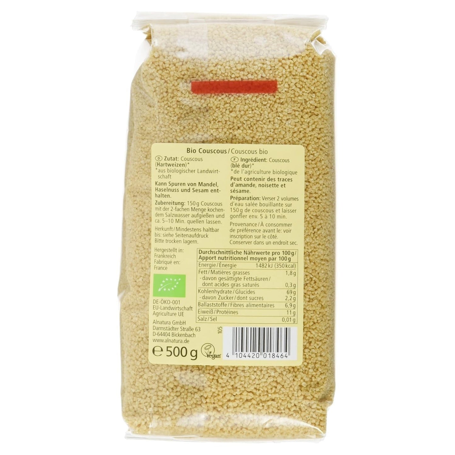 Biologische granencouscous, 500g
