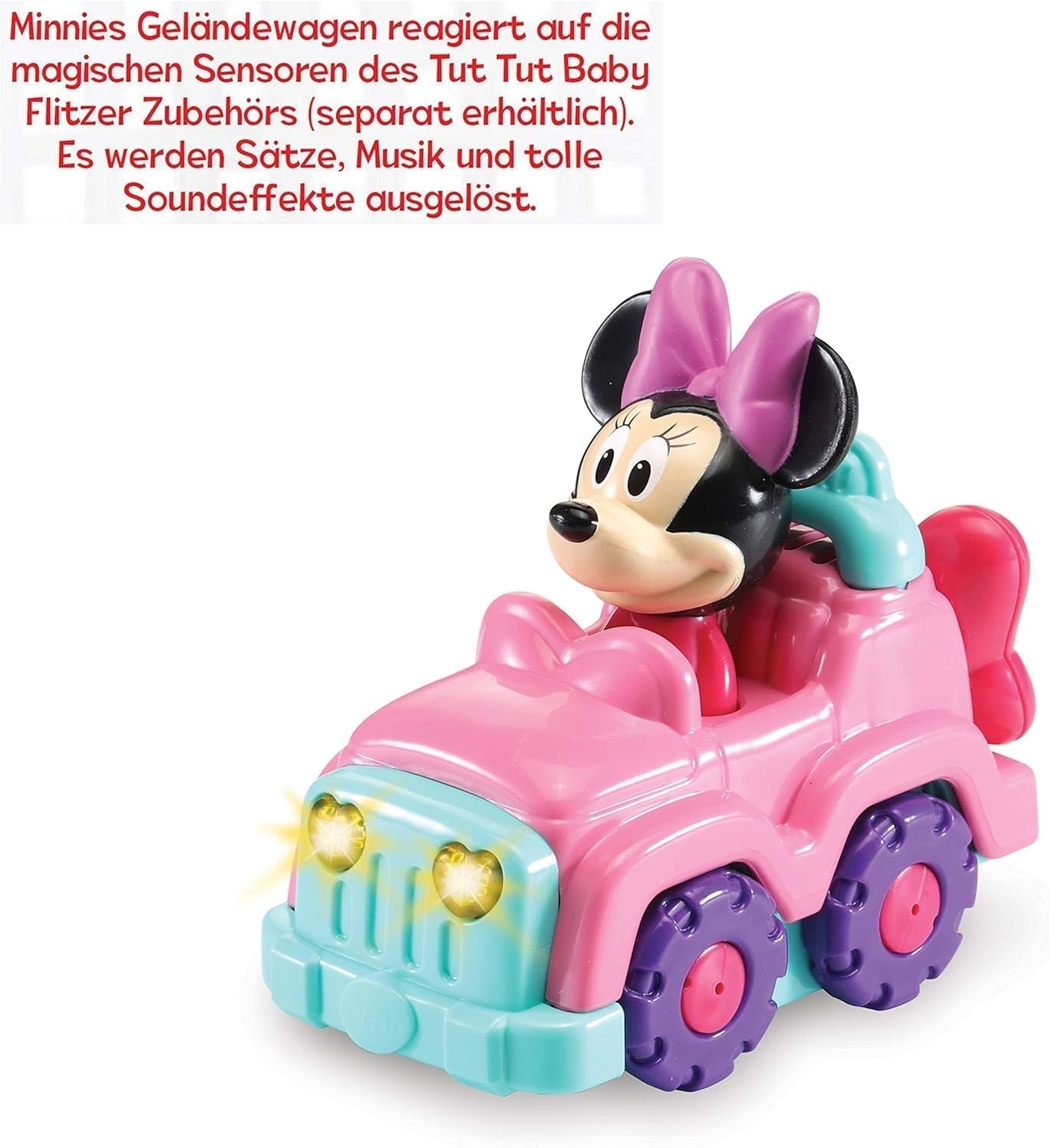 Vtech TUT TUT Baby Flitzer - Minnie's terreinwagen Jucarii Bebe Naty Shop