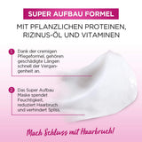L'Oréal Paris Elvital Anti Split End Haarmasker voor lang, beschadigd haar, Intensieve uitspoelbehandeling, Met plantaardige vitamines en ricinusolie, Dream Length Super Build-up Mask, 1 x 300 ml Naty Shop Haarmasker