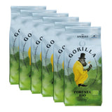 Gorilla Foresta Koffie 6 x 1000 g hele geroosterde bonen | Arabica-melange | Portafilter en volautomatische espressomachines | Espresso koffie