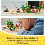 LEGO Animal Crossing Käptens Island Boottocht, creatief speelgoed voor kinderen met 2 minifiguren uit de videogameserie waaronder Huschke, cadeau voor meisjes en jongens vanaf 6 jaar 77048 Bouwsets Besuche den LEGO-Store