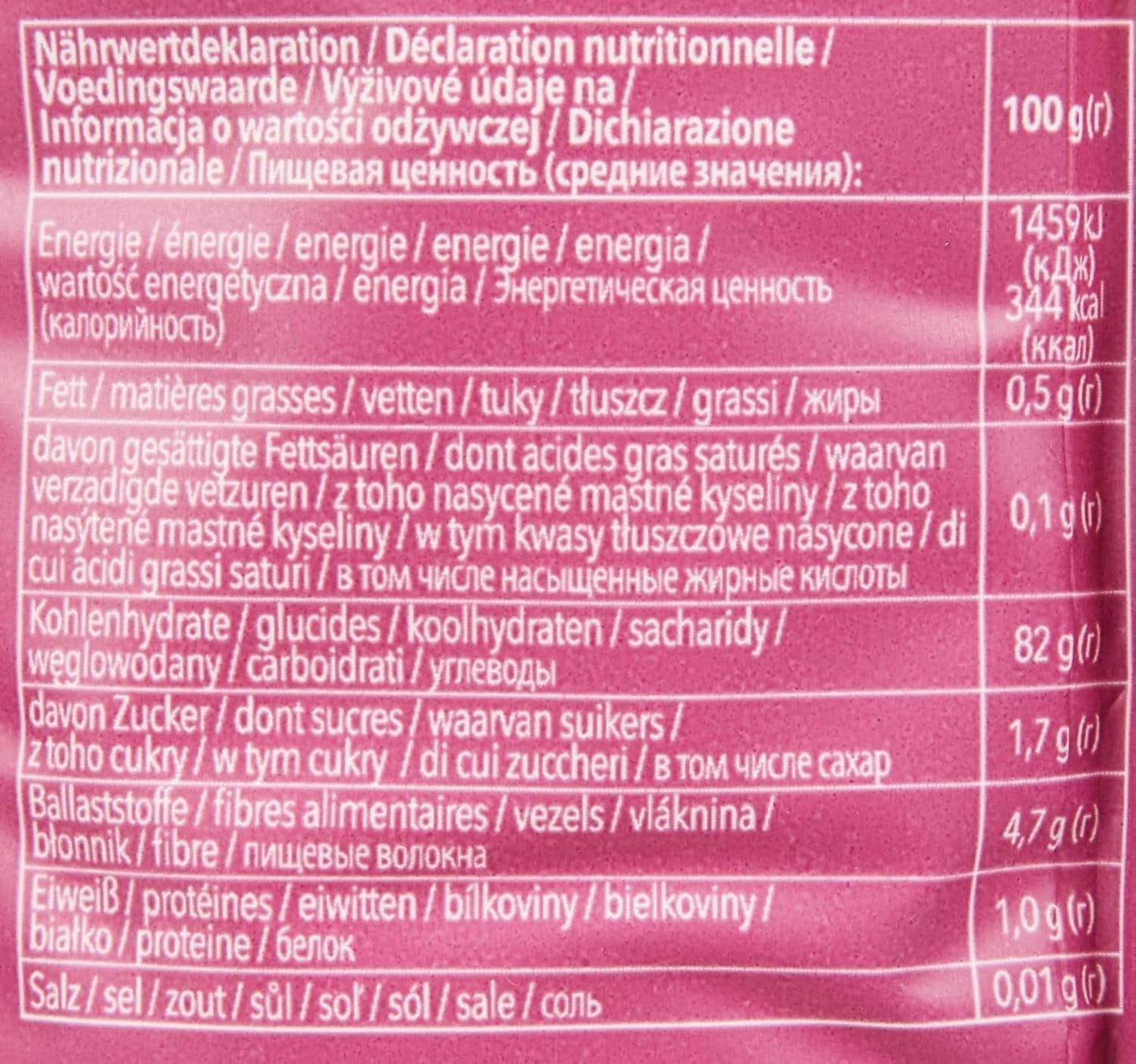 Mehl "Farine" - Basismehlmischung Glutenvrij 1Kg, 10Er Pack Mengsel voor bakken en koken Naty Shop