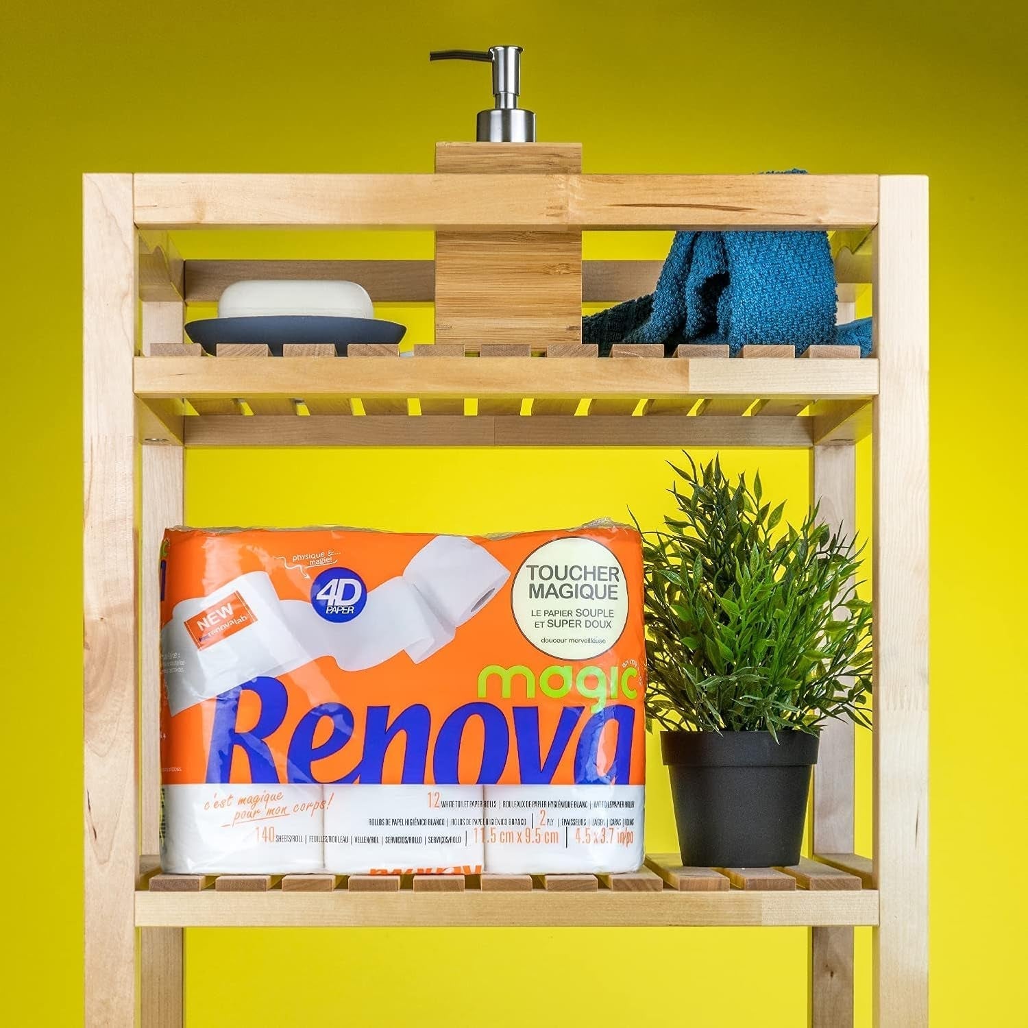 Renova toiletpapier - 9 rollen