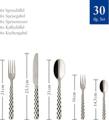 Villeroy & Boch - Boston bestekset 30-delig, 6 personen Keuken Naty Shop