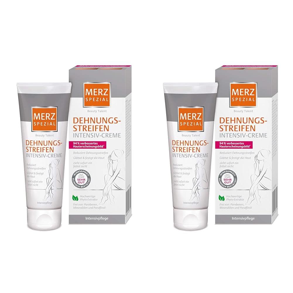 Merz Spezial, Intensieve crème voor striae, 75 ml Naty Shop Cosmetica en Beauty Set 2 stuks (2 x 75 ml)