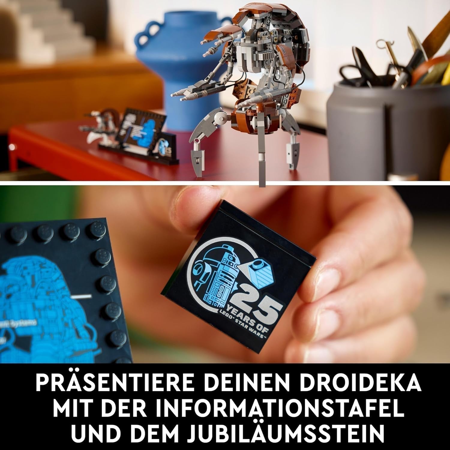 LEGO Star Wars Droideka Set, Droid Model Kit voor volwassenen, bureaudecoratie, verzamelobject, cadeau-idee voor mannen en vrouwen 75381 Bouwsets Besuche in LEGO-Store
