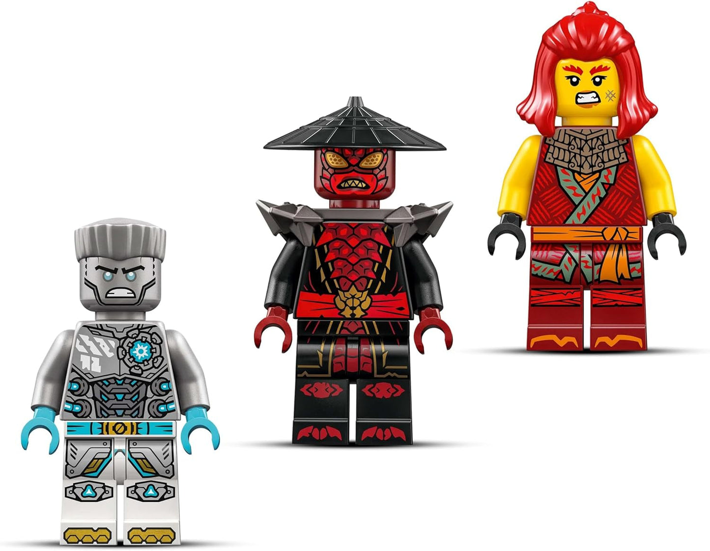 LEGO NINJAGO Zane's Actie Mech - Ninja speelgoed met 3 minifiguren voor rollenspellen - Kleine set om te bouwen en te spelen voor kinderen - Cadeau-idee voor jongens en meisjes vanaf 6 jaar 71827 Bouwsets Besuche den LEGO-Store