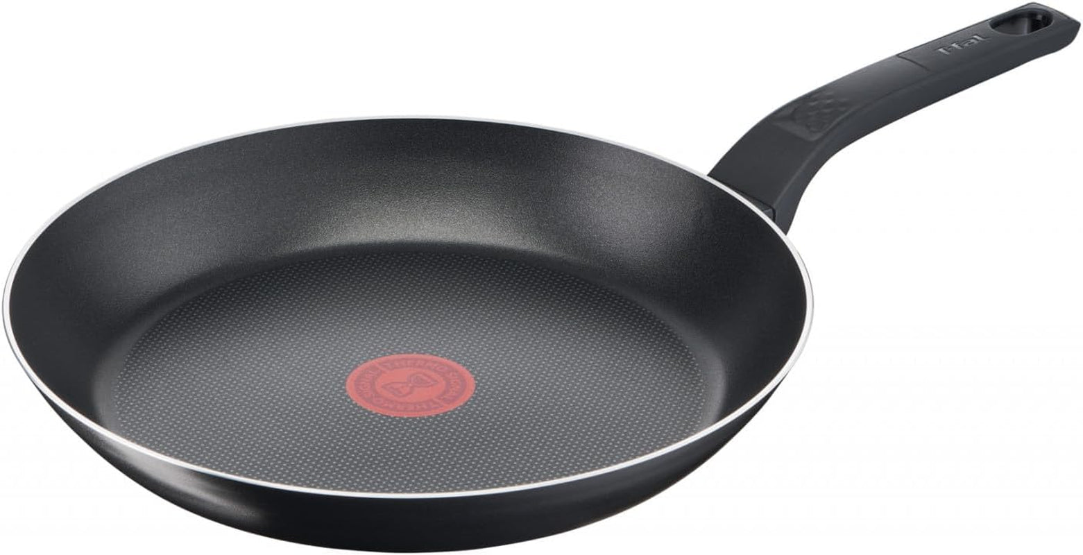 Tefal Easy Cook & Clean, antiaanbaklaag, temperatuurindicator, niet aanbevolen voor inductie Potten en pannen Naty Shop Pannenset 24/28 Cm