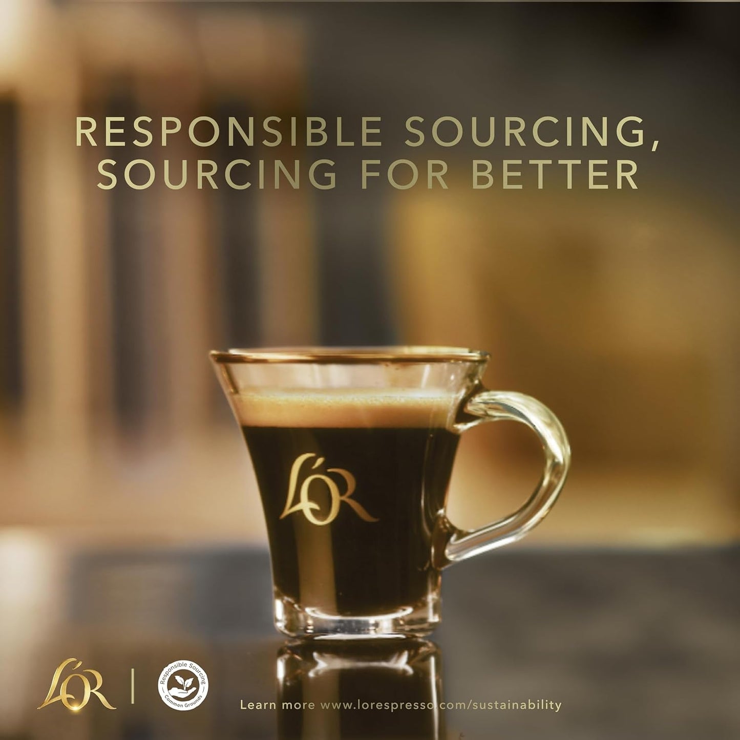 L'OR Barista Kaffeekapseln Ristretto, exclusief voor L'OR Barista Maschinen, 5er Pack, 5 x 10 Kapseln
