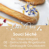ScrapCooking - Gedroogde Goudsbloemen 3,5 g - Eetbare bloemen - Voedseldecoraties voor bakken - Voor desserts, cakes, taarten, muffins - Kerstmis, Lente, Verjaardag - Goudgeel - 7471