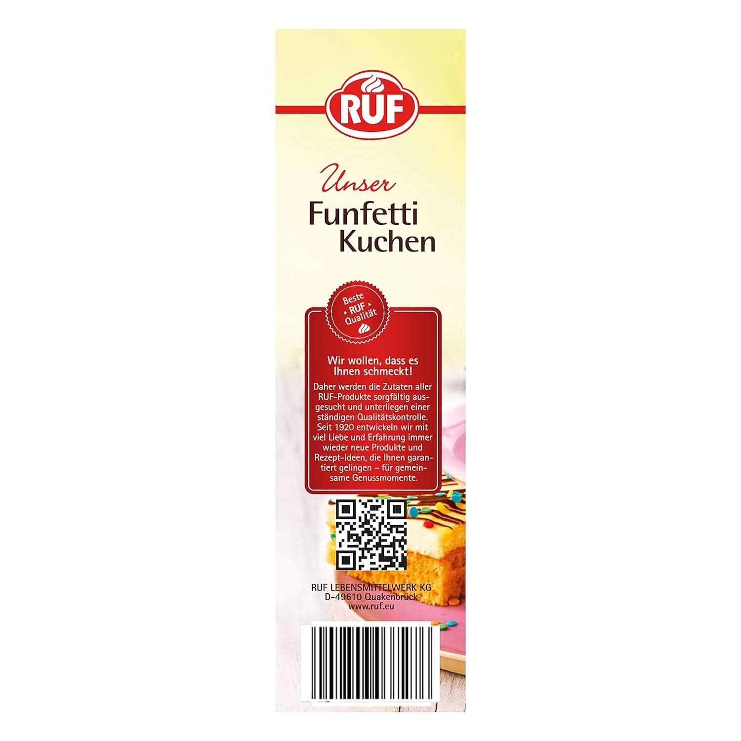 RUF Mengsel voor taarten, diverse kleuren Glazuren en Decor Naty Shop