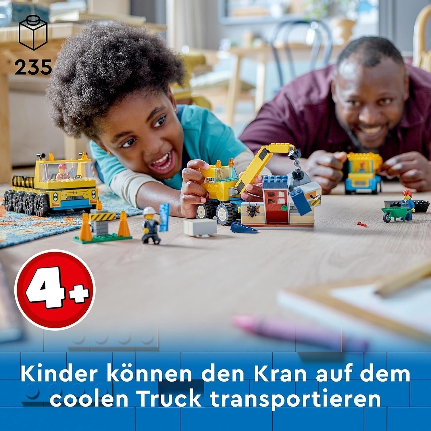 LEGO 60391 City-bouwvoertuigen en sloopkogelkraan, graafmachine, dumptruck en speelgoedtransportvoertuigen, educatief speelgoed voor kinderen vanaf 4 jaar Bouwsets Bekijk de LEGO-Store