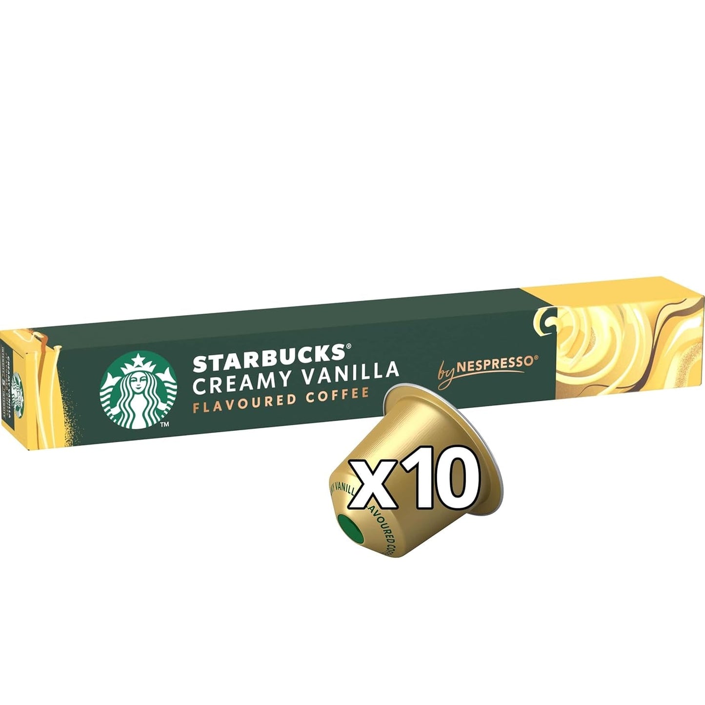 STARBUCKS van Nespresso, Helle Röstung, Vanille Aromatischen Kaffeekapseln 6 x 10 (60 Kapseln)