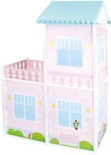 City Life - Villetta met 3 kamers en accessoires Speelset formaat gemonteerd 61 X 40 X 78 Cm Poppenhuizen Naty Shop