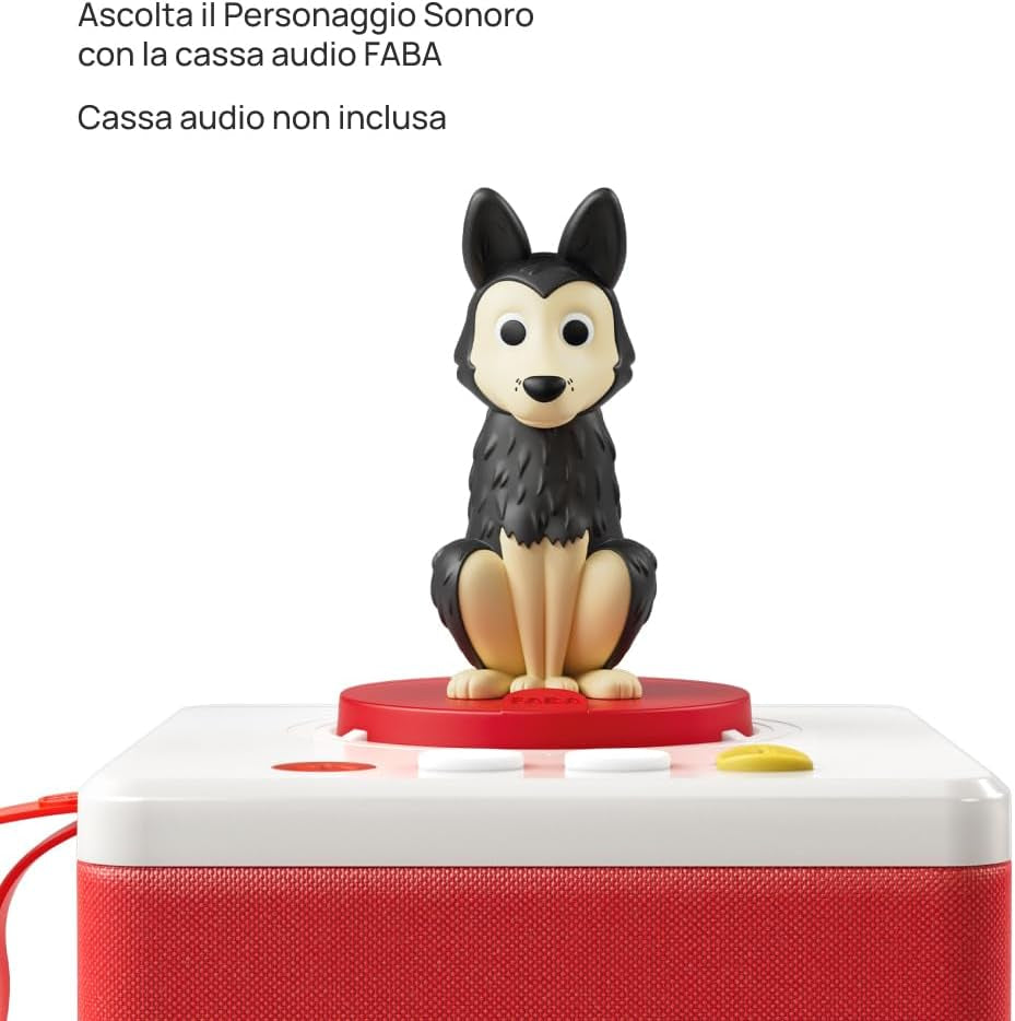 Geluidsfiguur - Gelukkig groeien - geluidsverhalen en sprookjes 4-6 jaar, Italiaanse versie, leerinhoud speelgoed voor jongens en meisjes Bebe Toys Naty Shop
