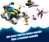 LEGO Dreamzzz 2-in-1 Mr Oz's Space Buggy speelgoedauto of Space Shuttle-set inclusief minifiguren van Mr Oz, Albert en Jayden, ruimtecadeau voor kinderen 8+ 71475 Bouwsets Besuche in LEGO-Store