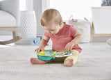 Fisher-Price Muzikale Dierenvriendenliedjesboek | Babyspeelgoed vanaf 6 maanden, 1 jaar voor meisjes en jongens | Kinderspeelgoed | Muziekboek met geluiden en lichteffecten | Educatief speelgoed (Duits), GFP29 Jucarii Bebe Naty Shop