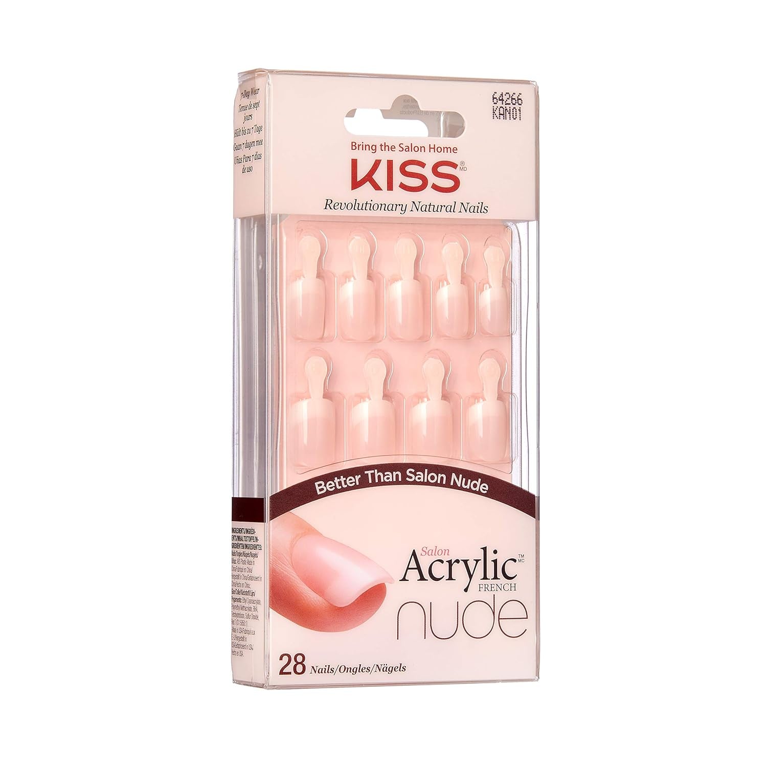Kiss Nude Nails Cashmere & Nude Nails Geweldige nagels