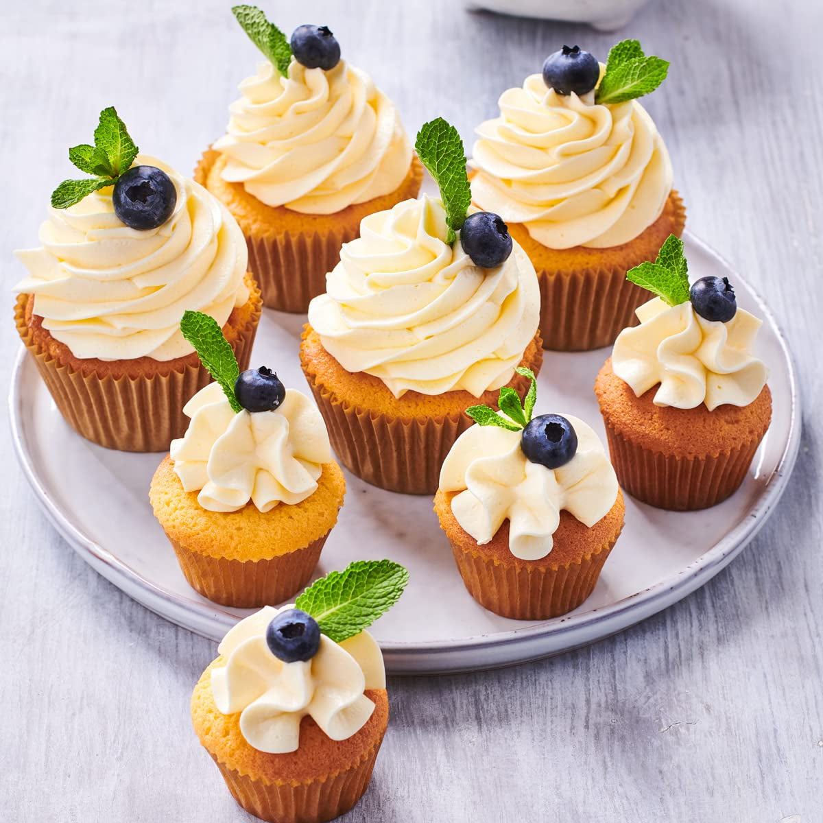 Funcakes Mix Für Buttercreme, Glutenvrij: Einfach Zu Berübenen, Cremig, Perfekt Zum Dekorieren, Abdecken Und Füllen Von Kuchen, Topping Auf Cupcakes, 500G Mix voor bakken en koken Naty Shop