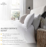 Allergy Defense-dekbed, 4,5 Tog, gemaakt van gerecyclede materialen, anti-allergeen en hypoallergeen, Super King Size bed Dekbedden en dekbedden Naty Shop