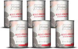 MjAMjAM - Premium natvoer voor katten - delicate kip met fruitige aardbeien 400 g, verpakking van 6 (6 x 400 g), natuurlijk met extra vlees
