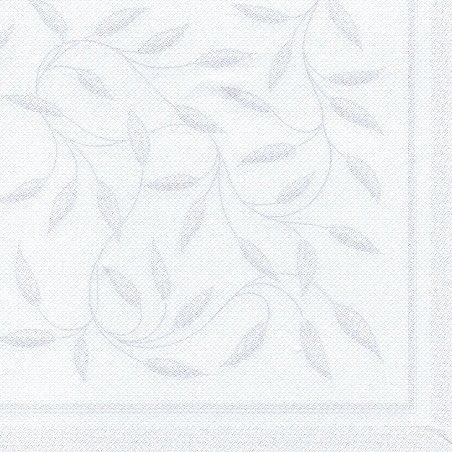 Papstar, 50 servetten "ROYAL Collection" 1/4 vouw 40 Cm X 40 Cm Wit "Nieuw Mediterraan", #11652