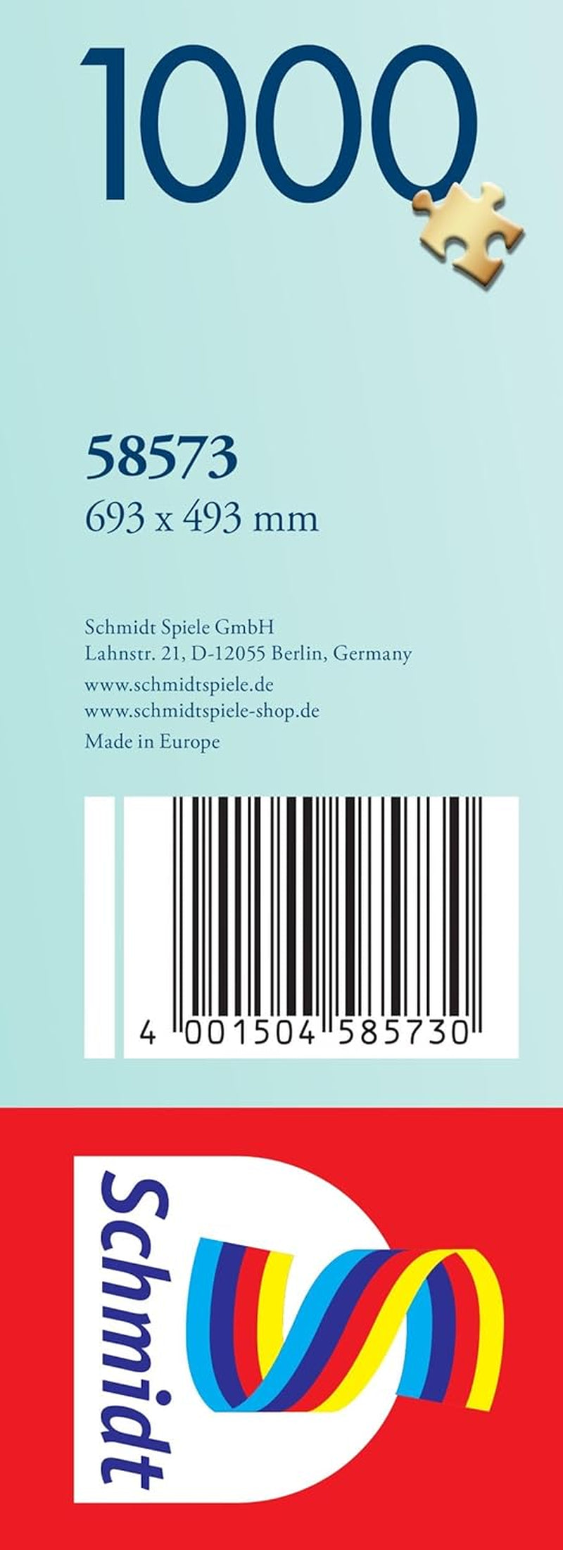 Schmidt Spiele 58573 Jeff Haynie, Mit Dem Wohnwagen Am Meer, puzzel 1000 stukjes Puzzel Naty Shop