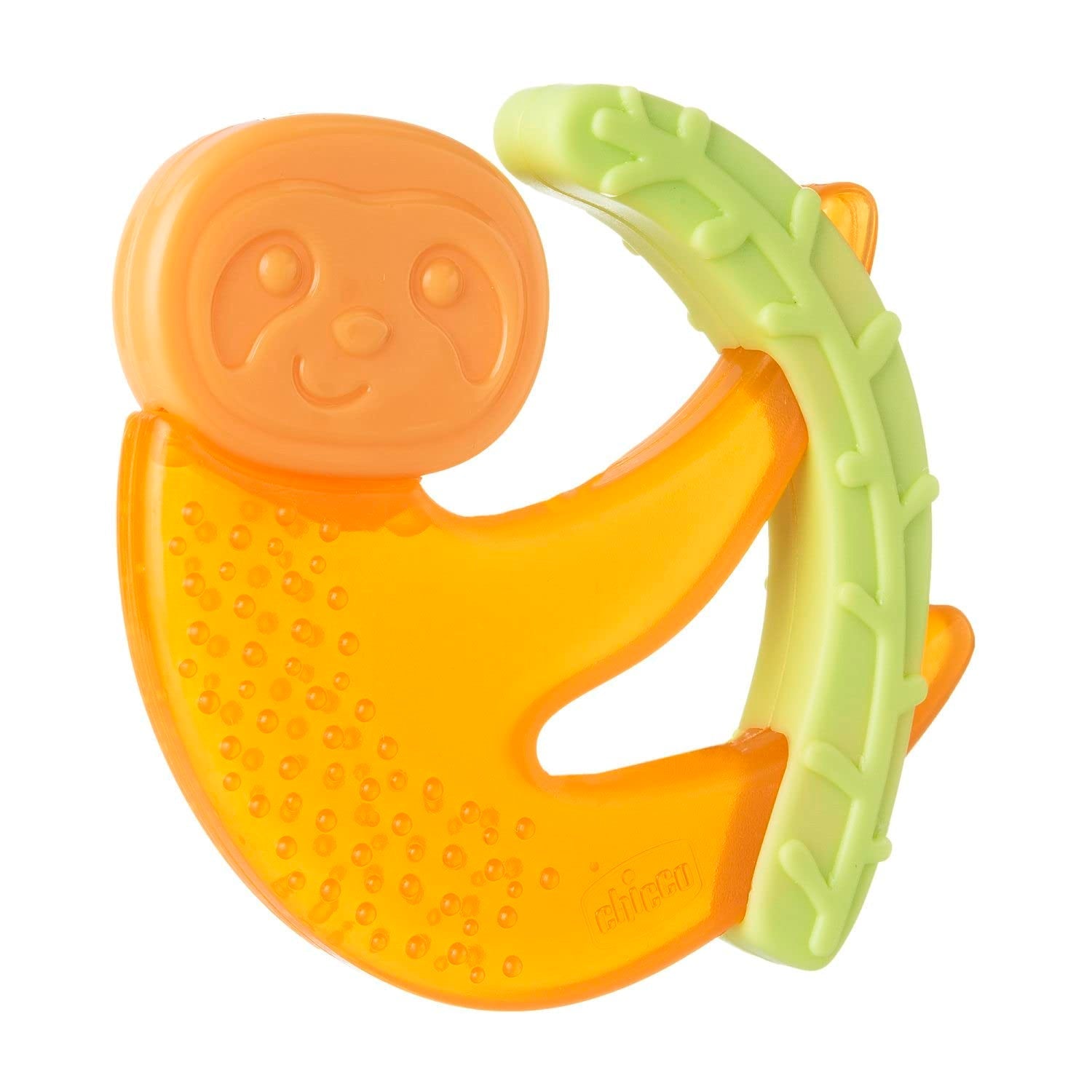 Chicco Fresh&Relax Aap- of Luiaardbijtring, 4M+, gevuld met steriel water