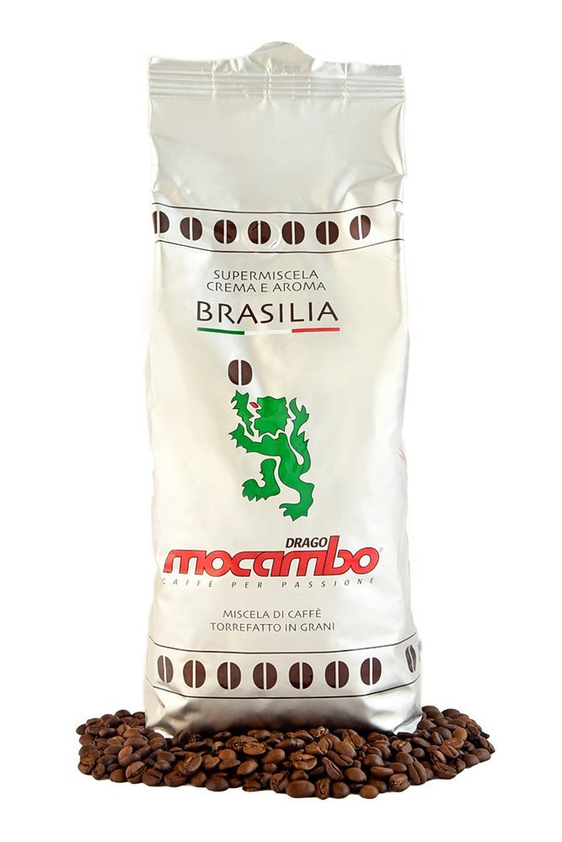 6 x 1 kg espresso koffie mocambo BRASILIA, koffiebonen