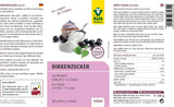 Raab Vitalfood Premium, Berkensuiker met Xylitol zoetstof, Vegan, 1:1 Alternatief voor suiker, 300 gram Zoetstoffen Naty Shop