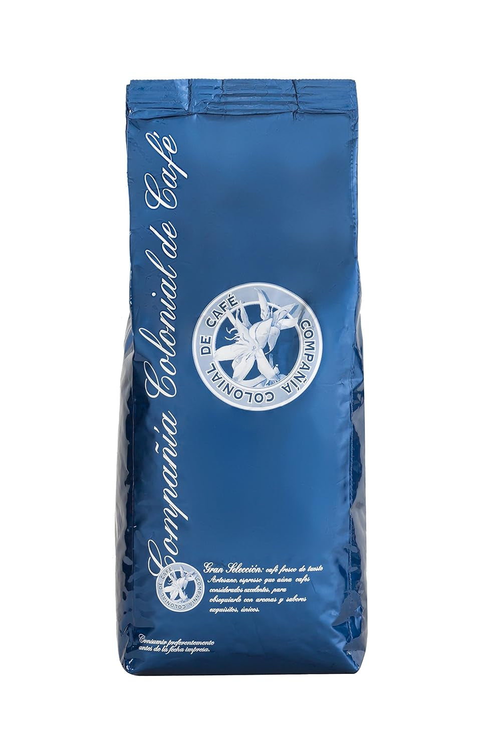 100% natuurlijke Arabica-koffiebonen 1 kg – intens gebrande espressokoffie met een mix van Colombiaanse en Braziliaanse afkomst – Fair Trade.