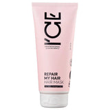 ICE Professional van Natura Siberica Repair My Hair Mask - Intensief reparatiemasker voor beschadigd haar - Met Siberische ceder en PRO-keratine - 200 ml Naty Shop Gekleurd Haarmasker 200 Ml (1 pakje)