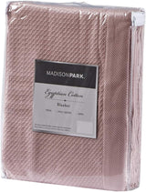 Madison Park 100% Egyptisch katoen ademend dekbeddeken Premium gebreide luxe seizoenslichtgewicht hoes voor slaapbank en bank Volledige/queensize bed Rose Naty Shop dekbedden en dekbedden