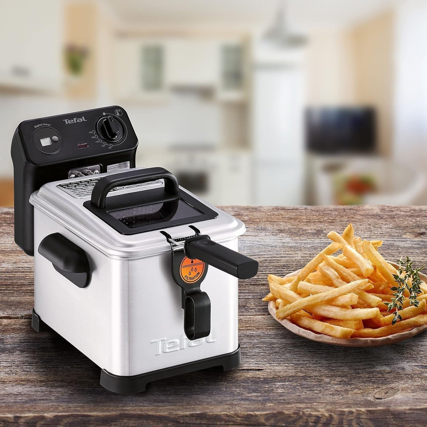 Tefal FR5160 Filtra Pro, semi-professionele oliefriteuse Apparaten Naty Shop
