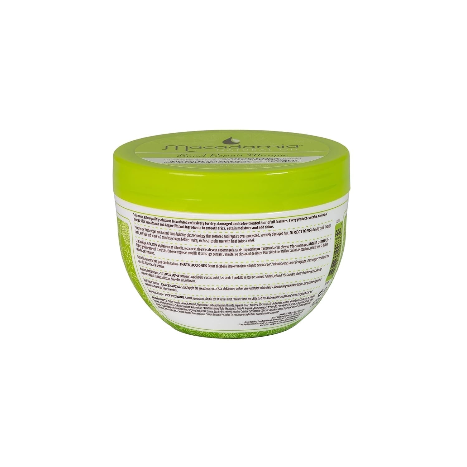Bond Repair Mask helpt oververwerkt, beschadigd haar te revitaliseren en te versterken, geformuleerd met aminozuren afkomstig uit de natuur - Veganistische en natuurlijke plex-technologie. Naty Shop haarmasker