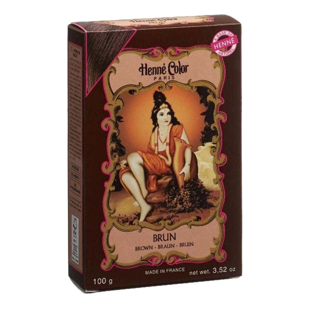 Henné Color Henna Poeder Koper 100 g Naty Shop haarverf bruin, zwart 100 G (1 pakje)