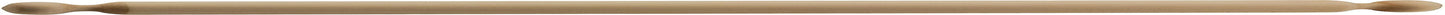 Excelsa deegroller van massief hout, bruin, 40x5x5 cm, bruin