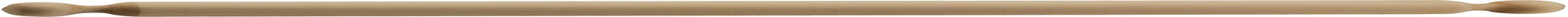 Excelsa deegroller van massief hout, bruin, 40x5x5 cm, bruin