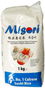 Calrose Misori Rijst / Sushirijst, 1 kg