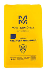 Martermühle Aßlinger Mischung Kaffeebohnen 1kg I Arabica I Smaken: Haselnuss, Leichte Würze, Schokolade I Ganze Kaffee-Bohnen schonend geröstet, säurearm
