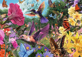 Ravensburger puzzel 12001369 - Kolibries en vlinders - puzzel van 200 stukjes voor ouderen en senioren met grotere puzzelstukken, grip, groot afbeeldingssjabloon en puzzelbasispuzzel Naty Shop