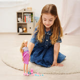 Simba Steffi Love Welcome Baby 29 cm zwangere Steffi 12-pack rollenspelaccessoires modepop met babypop van 4 cm speelgoed voor leeftijden vanaf 3 jaar