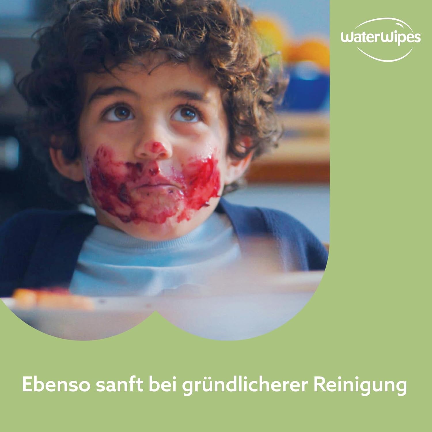 WaterWipes Sensitive+ vochtige doekjes voor baby's en peuters, 720 stuks (12 stuks), 3-in-1 reiniging, verzorging, bescherming, 99,9% water, structuurreiniging, geurvrij