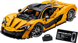 LEGO Technic Mclaren P1 Supersportwagenset voor volwassenen Autofans Cadeau V8-zuigermotor 7-versnellingsbak Schaalmodelauto Speelgoedautoset 42172 Bouwsets Bekijk de LEGO-Store