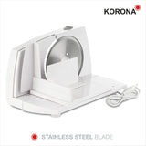 Korona 25500 Multifunctionele snijmachine, verstelbare snijbreedte, roestvrijstalen mes Grasters en Snijmachines Naty Shop