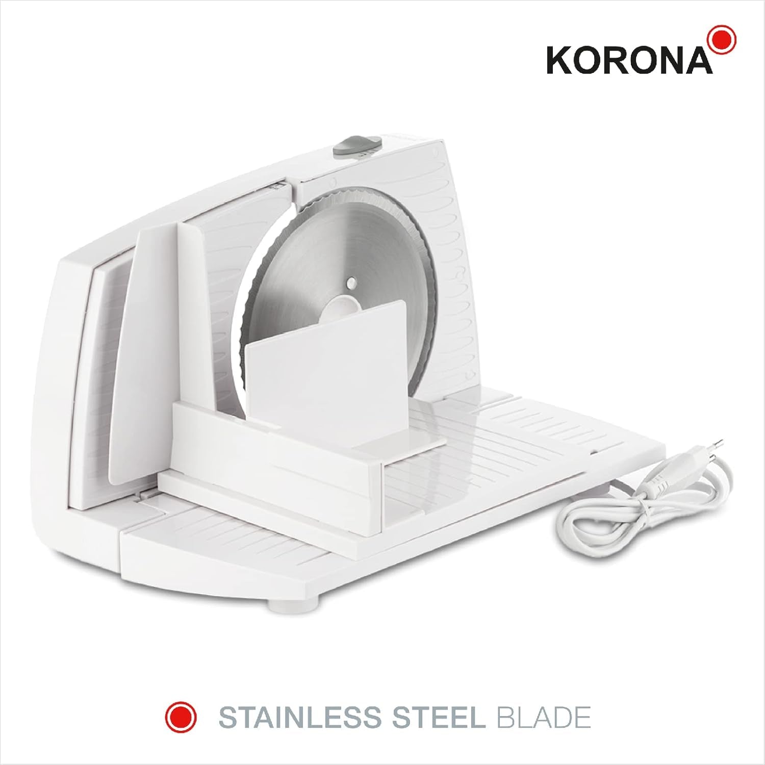 Korona 25500 Multifunctionele snijmachine, verstelbare snijbreedte, roestvrijstalen mes Grasters en Snijmachines Naty Shop