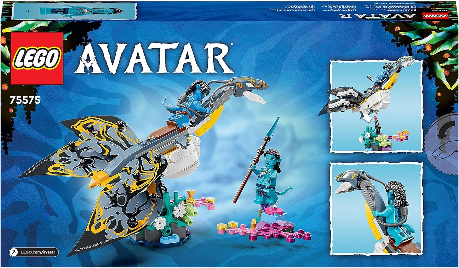 LEGO Avatar The Discovery of Ilu Water Path Bouwspeelgoed met onderwaterfiguur Pandora verzamelset voor kinderen en filmfans vanaf 8 jaar 75575 Bouwsets Besuchen in LEGO-Store