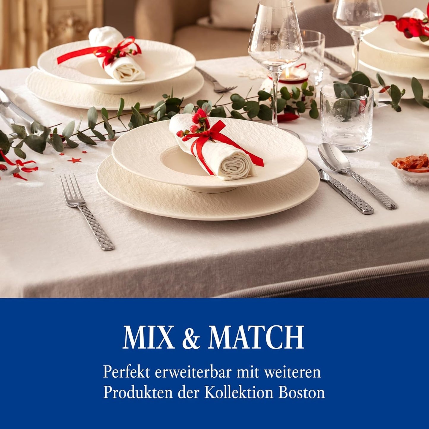 Villeroy & Boch - Boston bestekset 30-delig, 6 personen Keuken Naty Shop